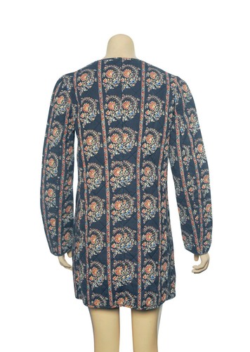 Isabel Marant Etoile Erri Coat S Printed Winter Quilted Reversible Jacket 34611 - Picture 7 of 12