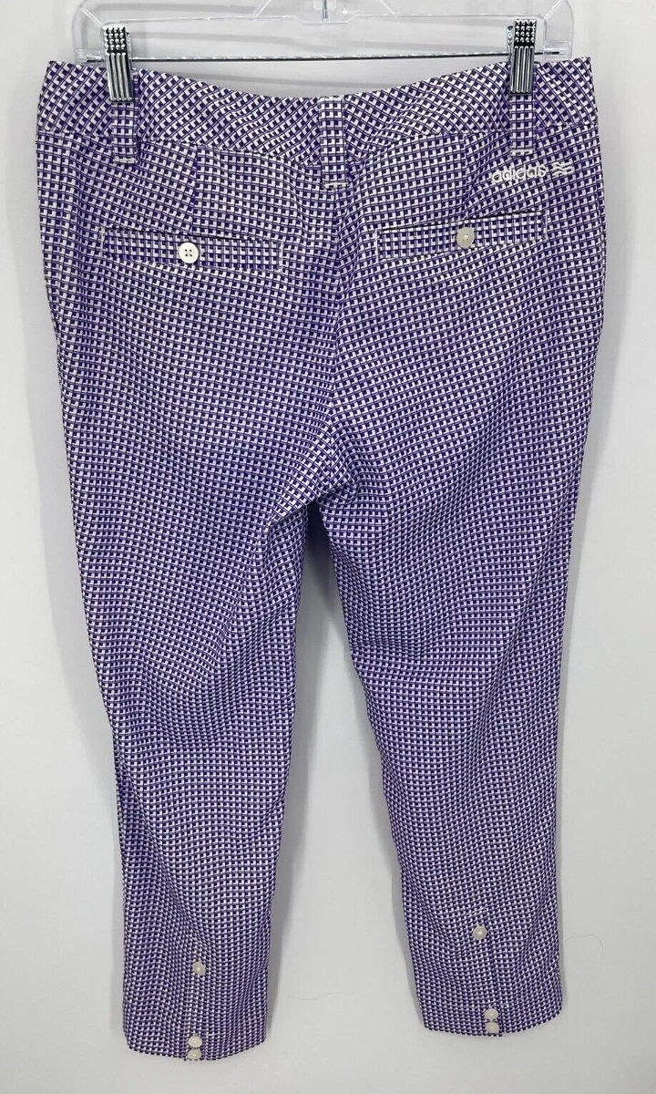 adidas purple golf pants