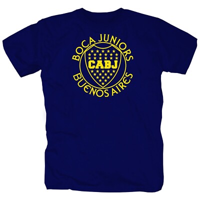 Boca Juniors No12 La Doce CABJ Buenos Aires Club Maradona T-Shirt S-5XL navy
