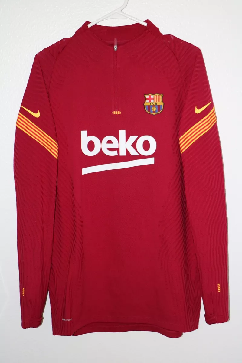 Nike FC Barcelona Vaporknit Strike T-Shirt - Red