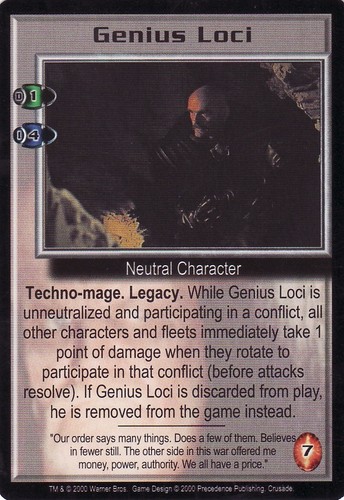 Babylon 5 Crusade CCG TCG Rare Card Selection Precedence - Picture 22 of 32