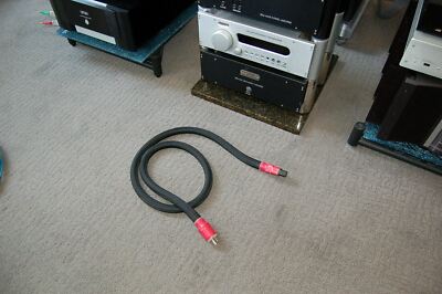 Shunyata Python Alpha Power Cable; 6ft AC Cord; C-19 connector