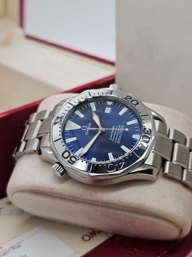 OMEGA Seamaster 300 Pro Blue Men's Watch - 2255.80.00, 2001 Full Set, receipt - Picture 14 of 19