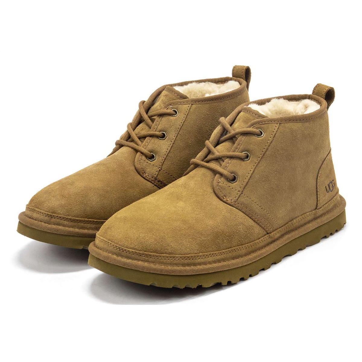 New Ugg Neumel Leather Sheepskin Lined Ankle Boots | eBay display picture 3