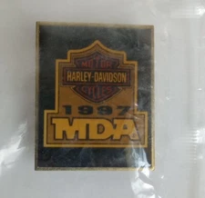 Harley Davidson MDA Lapel Pin Hat Pin 1997 New