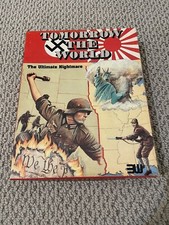 Tomorrow The World War Board Game UNPUNCHED 3W