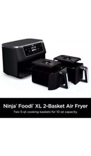 Ninja DZ302 Foodi 10-Qt. 6-In-1 Dualzone Smart XL Air Fryer with 2 Independent B
