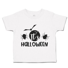 Halloween Toddler T-Shirt It's Halloween Bat Spider Fright Boy  Girl Clothes