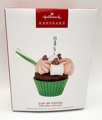 Hallmark Keepsake Christmas Cupcakes Cup Of Cocoa 15th In Series Ornament 2024