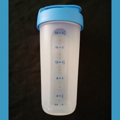 Tupperware New Quick Shake Blender Bottle Drink Dressing Mixer Container Cup Mug