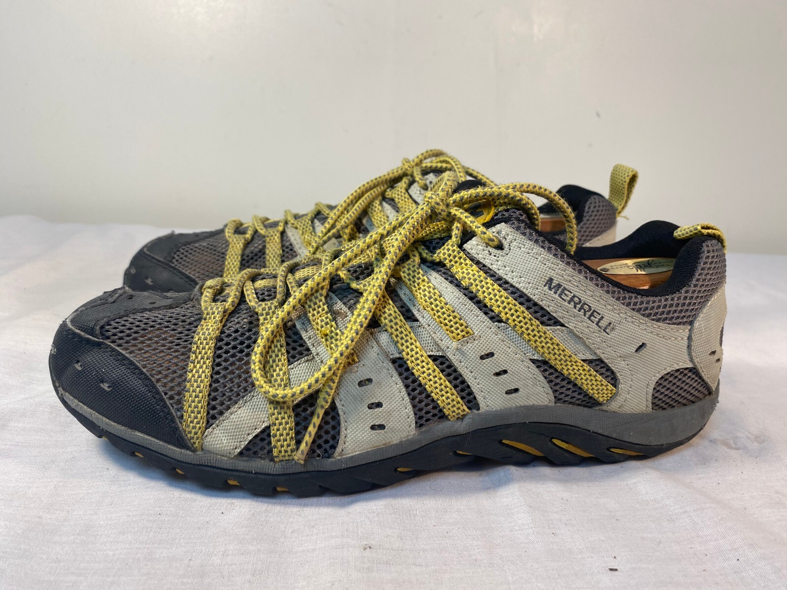 MERRELL Scarpe da Escursionismo Acqua Uomo Grigio Beige Giallo Taglia 10