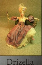 1:12 scale Miniature Doll Art Tutorial~Pattern~Clothes/Hair DRIZELLA Dana Burton
