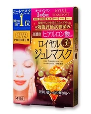 New Kose Clear Turn Premium Ultra Moisturizing Jelly Face Mask from US Seller