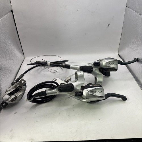 Shimano XT ST-M766 3x9 brake shifter set hydraulic