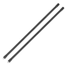 2PCS Metal Tripod Extender Tube, 19.7"L 1/4"-20 Female to Male Threads Rod