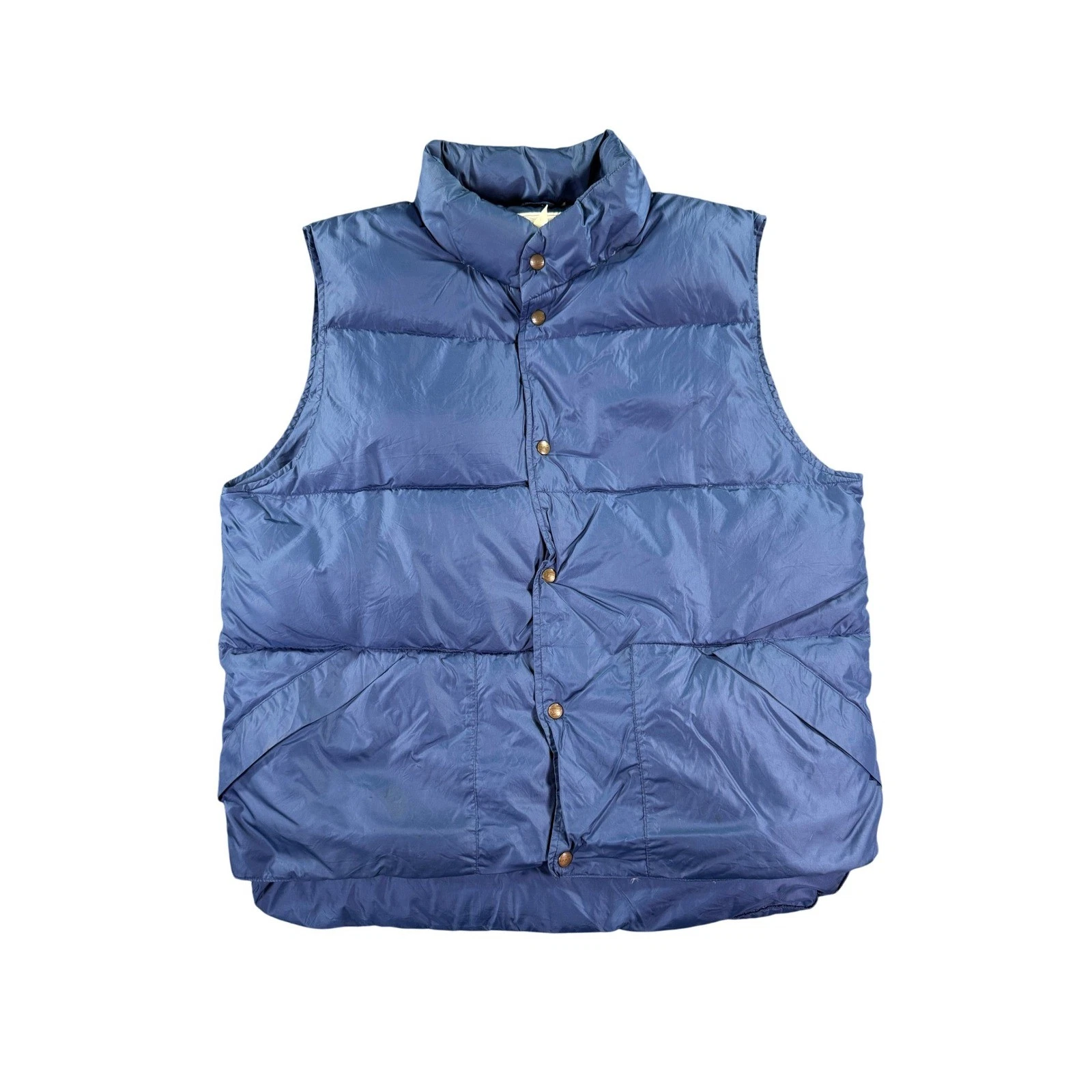 Vintage L.L. Bean Quilted Down Puffer Vest Mens XL Blue Outdoor Snap Utility 90s
Opens in a new wind