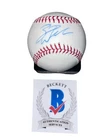 Zack Wheeler Signed Baseball Philadelphia Phillies Auto Autographed Beckett