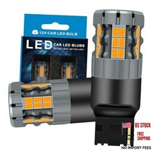 LED Turn Signal Bulbs 7440 Compatible for Chevy Suburban 2015-2020 Front Front