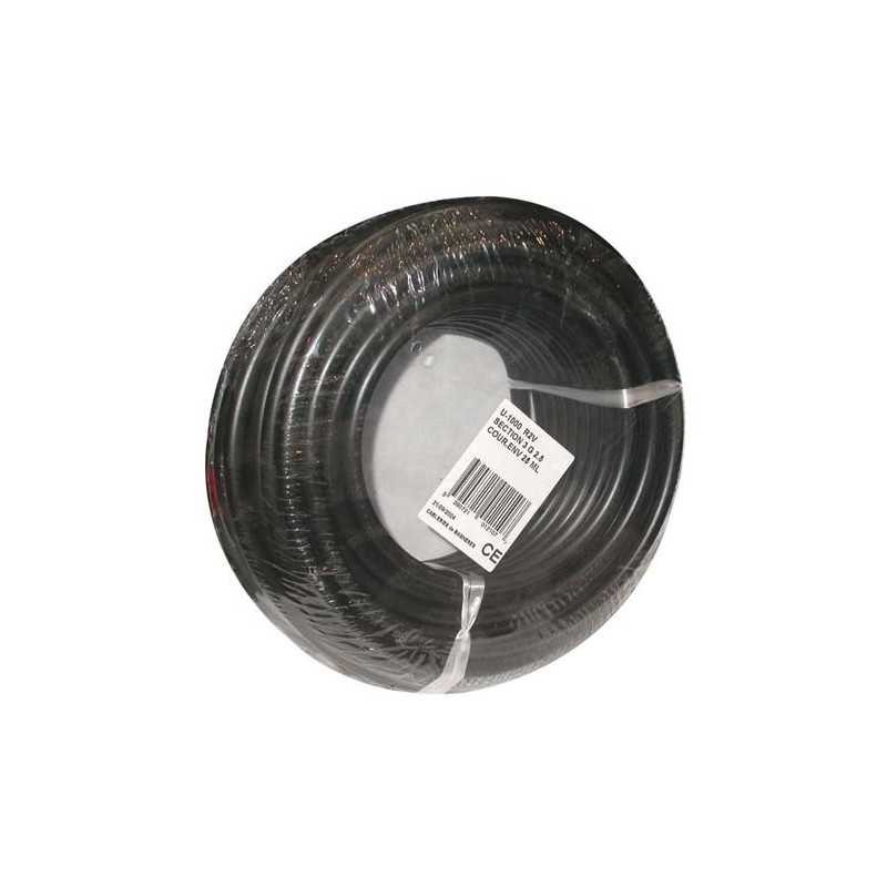 Câble R2V 3G2.5 Electraline 25m pour sécuriser vos prises de courant 16A