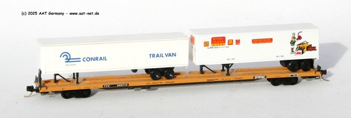 MTL MicroTrains N 71520B - 89´ TofC Flatcar TTX #252714; aga NEW, ohne OVP | Zustand: Gebraucht