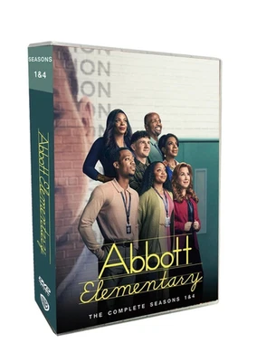 Abbott Elementary - The Complete Series, Season 1-4 (DVD, 8-Disc, Box-Set)!