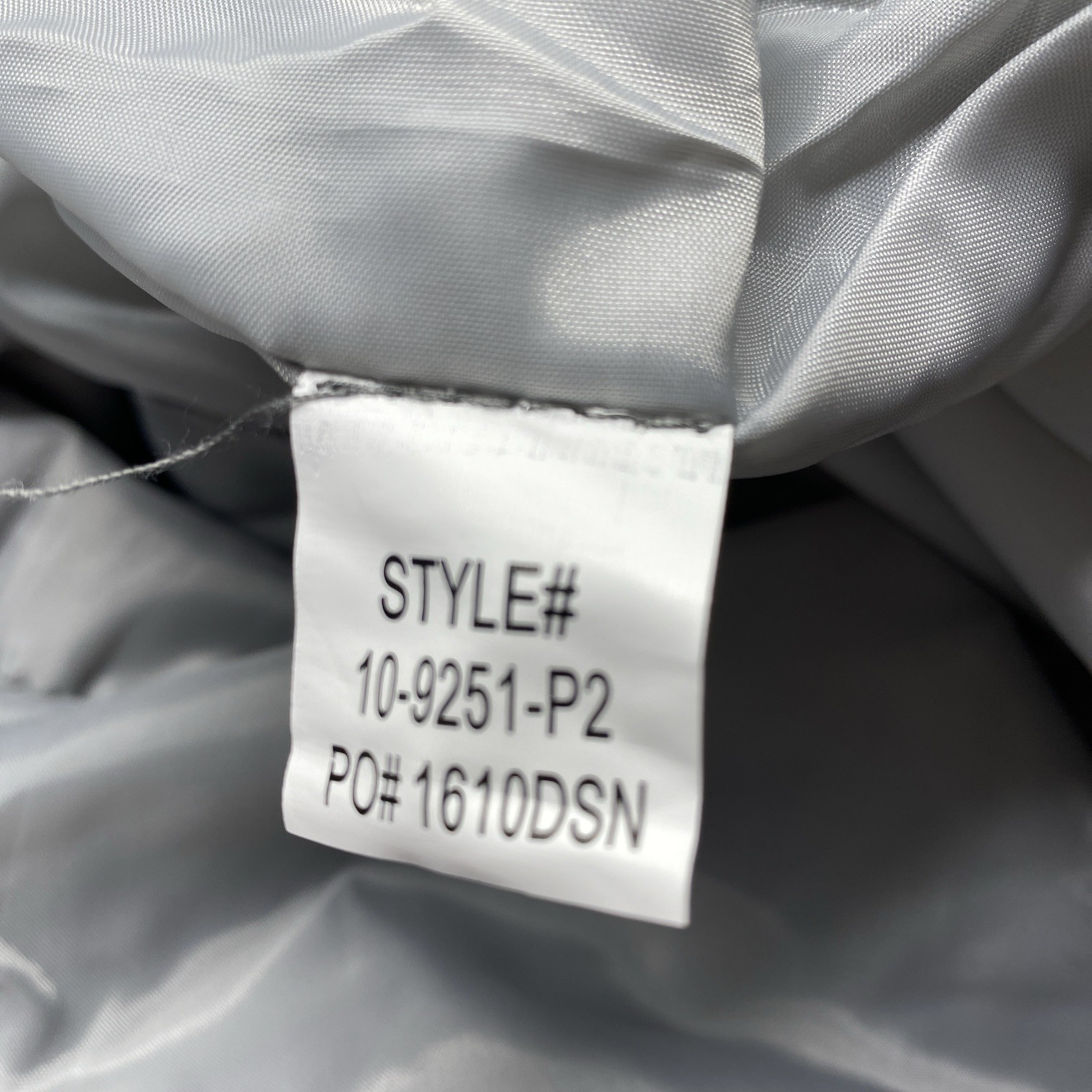 US Polo Assn Jacket Mens XXL Castle Rock Gray Windbreaker Coat Rain Resistent thumbnail 13