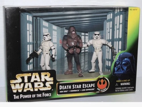 Star Wars Power of the Force POTF Death Star Escape Playset 1996 Kenner Sealed