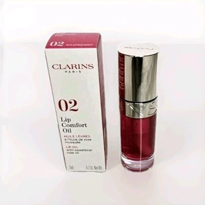 Clarins Lip Oil Raspberry 7ml - Great Price RRP £27