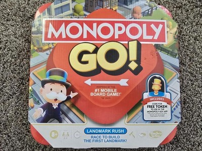 Monopoly GO! Landmark Rush Board Game NEW