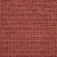 Como Russet Red Geometric Woven Pattern Upholstery Fabric by the Yard