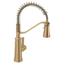 MOEN Belfield 5927BZG One-Handle Pre-Rinse Spring Pulldown Kitchen Faucet with