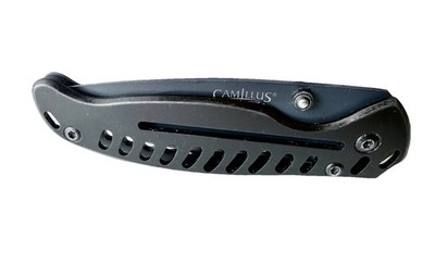 Camillus Carbonitride Titanium AUS-8 EDC3 Folding Knife Linerlock Stainless