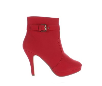 TRENDSup Collection Womens Red Fashion Boots Size 9