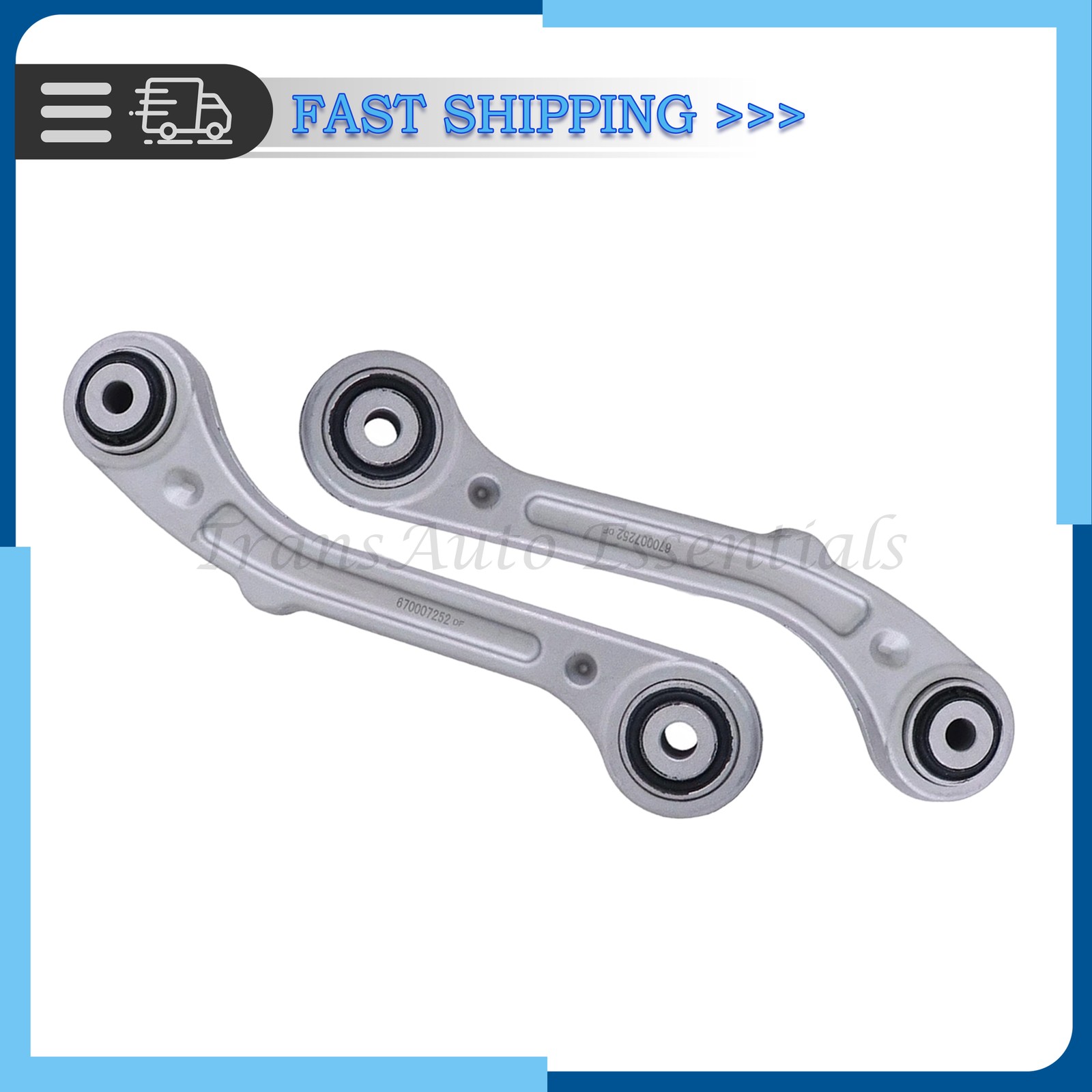 2PCS 670007252 Fits Maserati Ghibli Quattroporte Rear Suspension Control Arm Kit