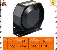 200W Compact High-Performance PA Siren Horn Speaker [Ultra Slim] [8 Ohms]