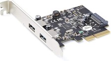 Carte PCIe USB 3.2 Gen 2 StarTech 2 Ports 10Gbps Type-A Contrôleur ASMedia