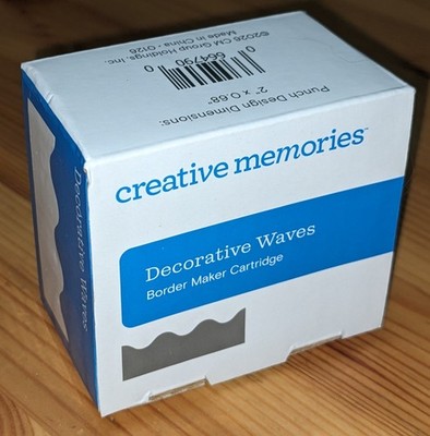 Creative Memories Decorative Waves BORDER MAKER CARTRIDGE BMC NEW 2026