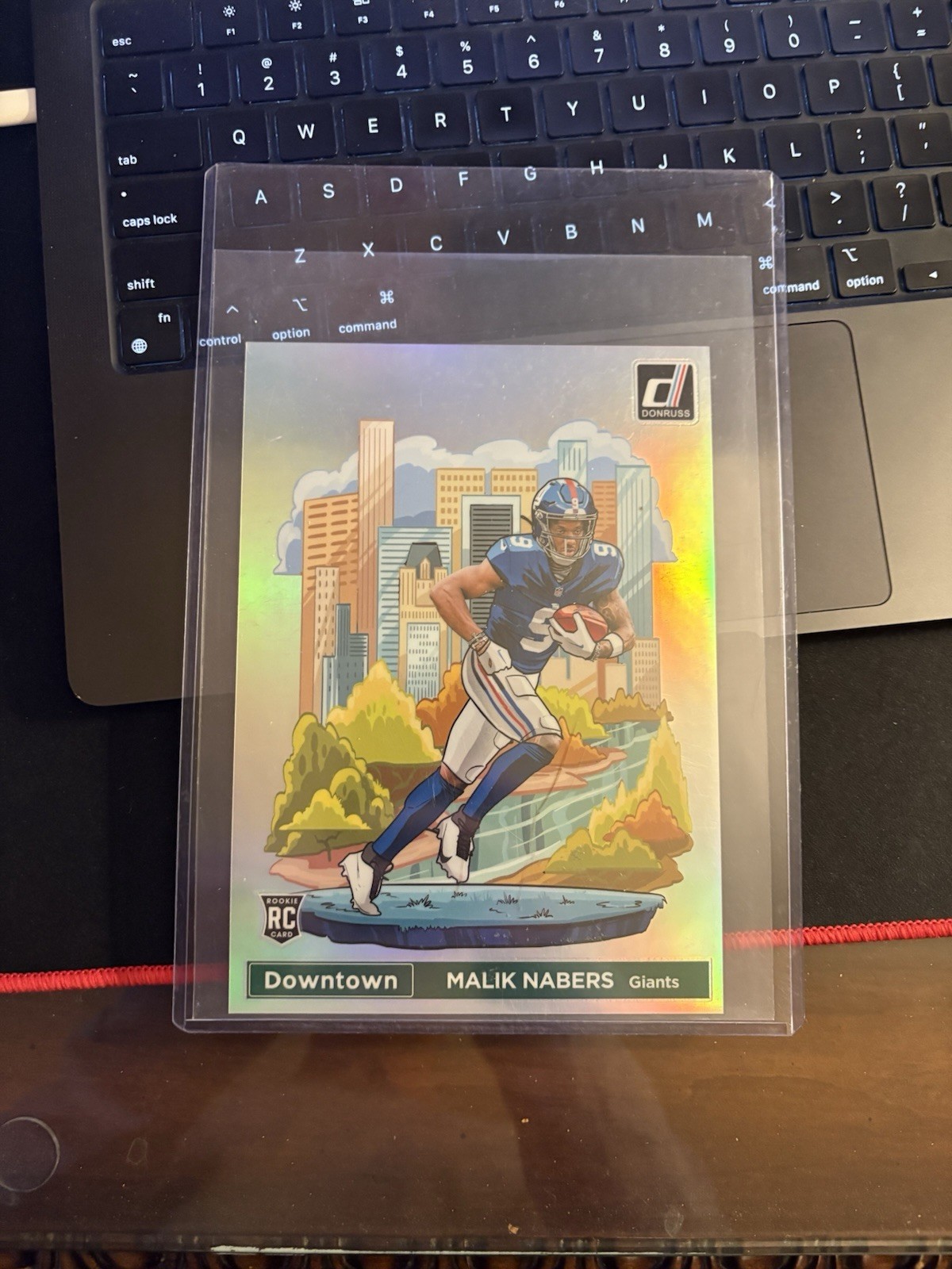 2024 Panini Donruss - Downtown! Malik Nabers #18 Oversized (RC)