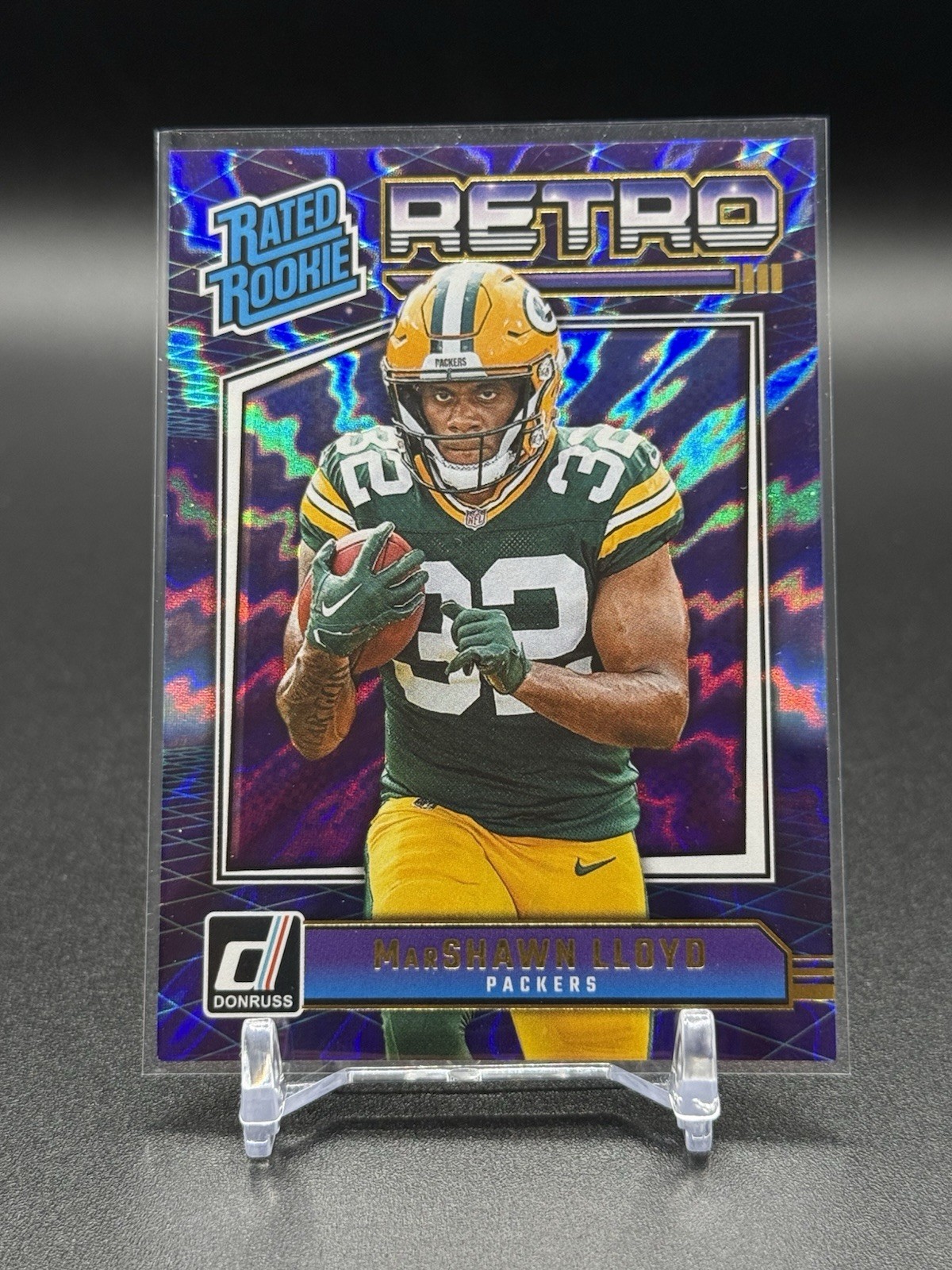 #15 MarShawn Lloyd Retro Rated Rookie - 2024 Panini Donruss