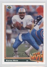 1991 Upper Deck Team MVP Warren Moon #460 HOF 2e9
