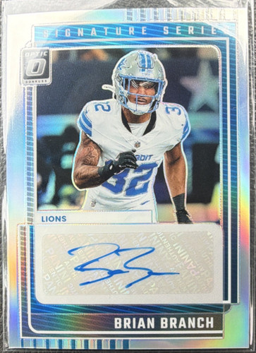 2025 Donruss Optic Brian Branch Base (RAW)