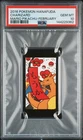 2016 POKEMON HANAFUDA MARIO PIKACHU FEBRUARY CHARIZARD PSA 10