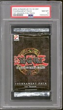 Yu-Gi-Oh Tournament Pack 1st Season TP1 FOIL Booster Pack PSA 8 YuGiOh