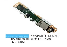 FOR Lenovo IdeaPad 3-14ARE05 USB AUDIO POWER BUTTON BOARD 5C50S25054