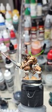 3d Printed Pro Painted Dnd Barbarian 28mm Scale Miniature