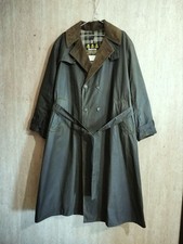 90s Barbour trench coat c40