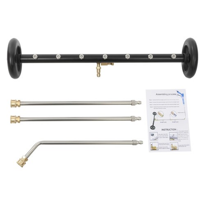 #ad 2 in 1 4000 PSI Undercarriage Pressure Washer Water Broom 22 Inch Clean Mud Oil $96.99