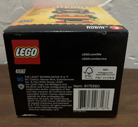 Brand NEW SEALED LEGO BRICKHEADZ: Robin 41587