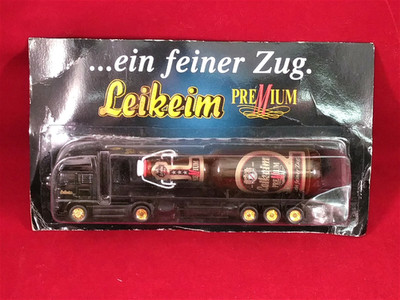 German 1:87 HO HÜMMER GRELL MAN Model Beer Truck LEIKEIM PREMIUM Beer Bottle C22