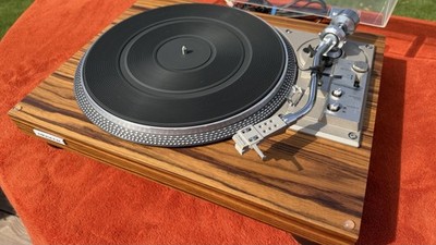 Pioneer PL-516 Turntable, New Stylus, Teak Veneer, Repl Feet